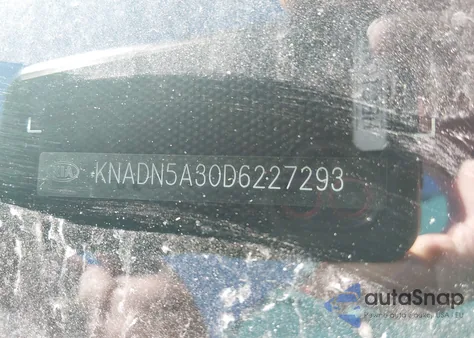 2013 Kia Rio Ex z USA, uszkodzony, nr VIN KNADN5A30D6227293